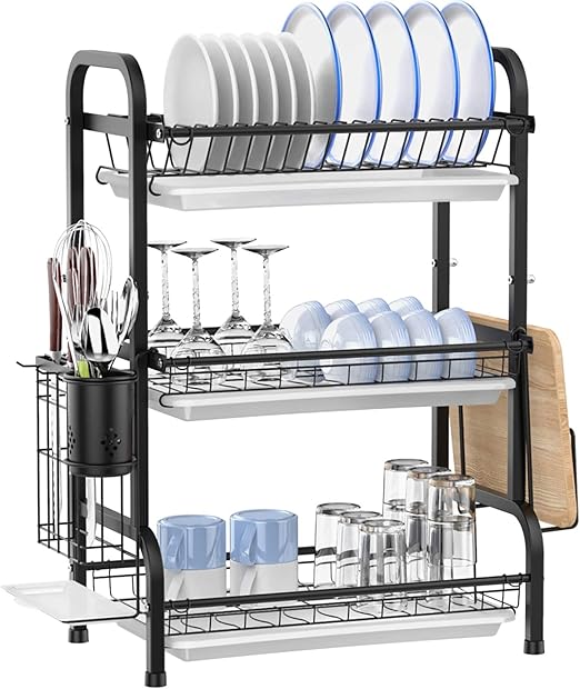 amazon stainless steel dish drainer