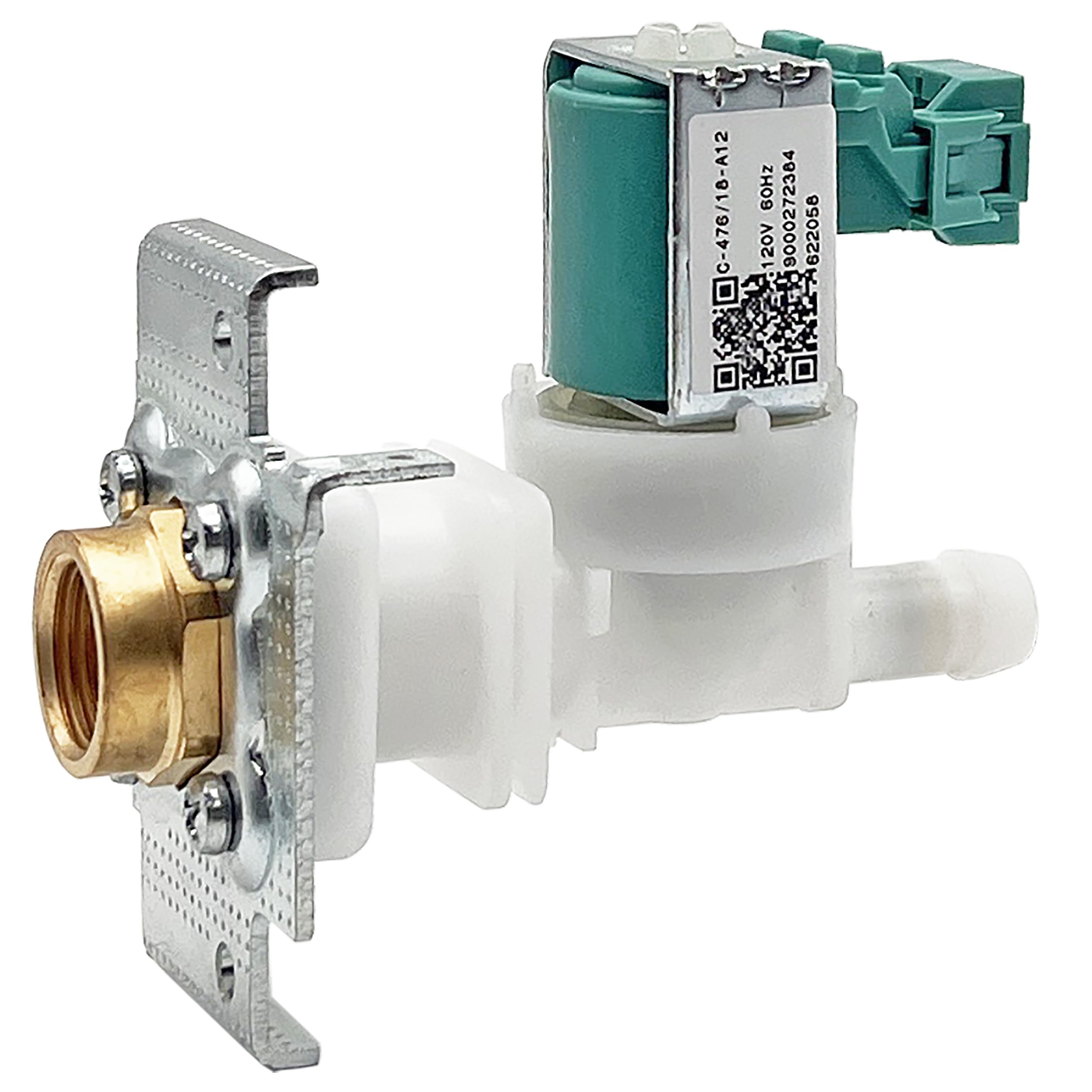 Photo 1 of 00622058 Dishwasher Water Inlet Valve 622058 for Bosch SHE43P02UC/64 SHE43P25UC/64 SHE43RF5UC/64 SHE43RL2UC/64 SHE43RL6UC/64 SHE43R55UC/64 SHE55M16UC/64 SHE55P05UC/64 SHE55RF5UC/63