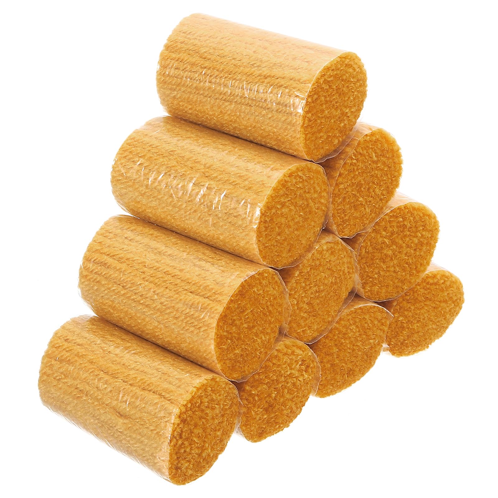 PATIKIL 10 Rolls Latch Hook Yarn Kit - Precut Rugs Yarn for Making Crochet Bundles, Tapestry DIY Craft - Adults Beginners Rug Hook, Brown