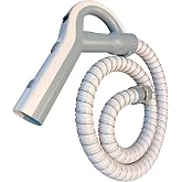 Replacement 6' Lux Hose for Electrolux Epic 6500 With Standard Pistol Grip fits Electrolux Canister Vacuum, Gray