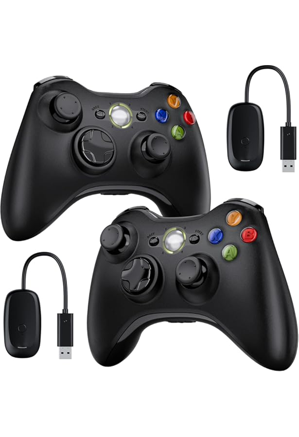 Manette Xbox 360 Officielle Microsoft Pour PC - Filaire - Blanche - Occasion