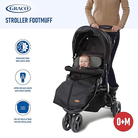 buggy with footmuff and raincover