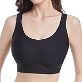 BEMYONE Seamless Wireless Bras for Women, No Underwire, Bras Smooth Full Coverage Comfort Bra for Sports Bras, Everyday Bras