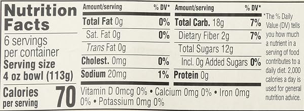 365 BY WHOLE FOODS MARKET, ORGANIC UNSWEETENED APPLE SAUCE CUPS, 4 OUNCE (PACK OF 6)