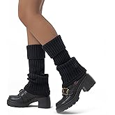 Mcool Mary Wool Leg Warmers Y2K Harajuku Women’s Cute Seamless Lolita Accessories Gothic Socks Boot Socks Winter Sock 1 Pack