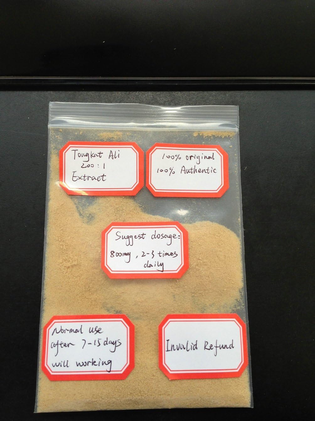 TONGKAT ALI Extract/Pasak Bumi/LONGJACK Pure Root 200:1 Extract Powder 50 Grams (1.75 oz.) Boosts Testosterone Levels