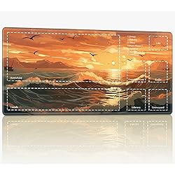 Playmat with Zones for MTG Magic The Gathering, 24