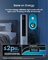 Pro Breeze 7L 4in1 Evaporative Cooler and 42in Portable Tower Fan view 5