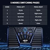 JOYO SP-01 Bluetooth Page Turner Pedal Rechargeable Wireless Foot Controller view 3