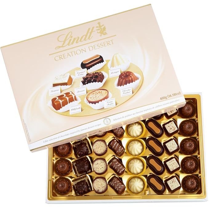 Amazon Com Lindt Creation Dessert Assorted Chocolate Gift Box