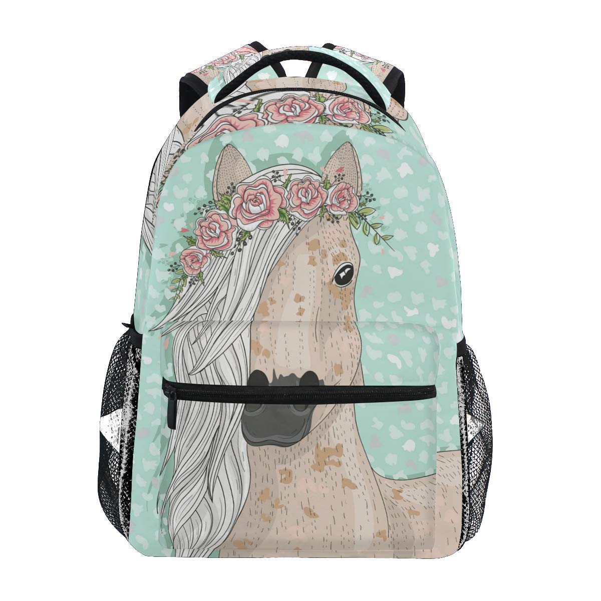Unicorn Backpack for Girls Cute Elementary School Bookbag For Kids 3rd