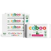 Caboo Tree Free Baby Wipes, Unscented, 72 Wipes Per Pack, 864 Total | 100% Renewable Bamboo Based Viscose, Jumbo Size, Certified Made Safe, Hypoallergenic, Resealable Tab