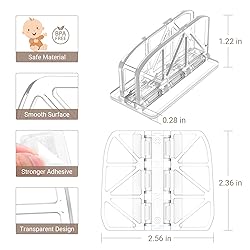 Sliding Glass Door Lock Security - 2 Pack Child