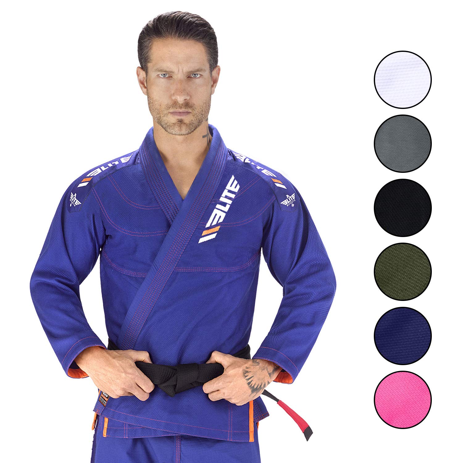 Buy Elite Sports BJJ GI for Men IBJJF Kimono BJJ Jiujitsu GIS W