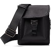 COACH Charter North/South Crossbody with Hybrid in Smooth Leather Black One Size
