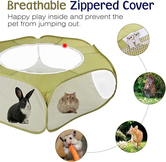 portable bunny playpen