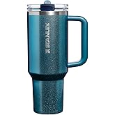 STANLEY Quencher ProTour Flip Straw Tumbler with Leakproof Lid | Built-In Straw & Handle | Cupholder Compatible for Travel | Insulated Stainless Steel Cup | BPA-Free