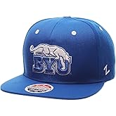 ZHATS NCAA Unisex-Adult NCAA Officially Licensed Snapback Hat Flat Brim Z11 Secondary