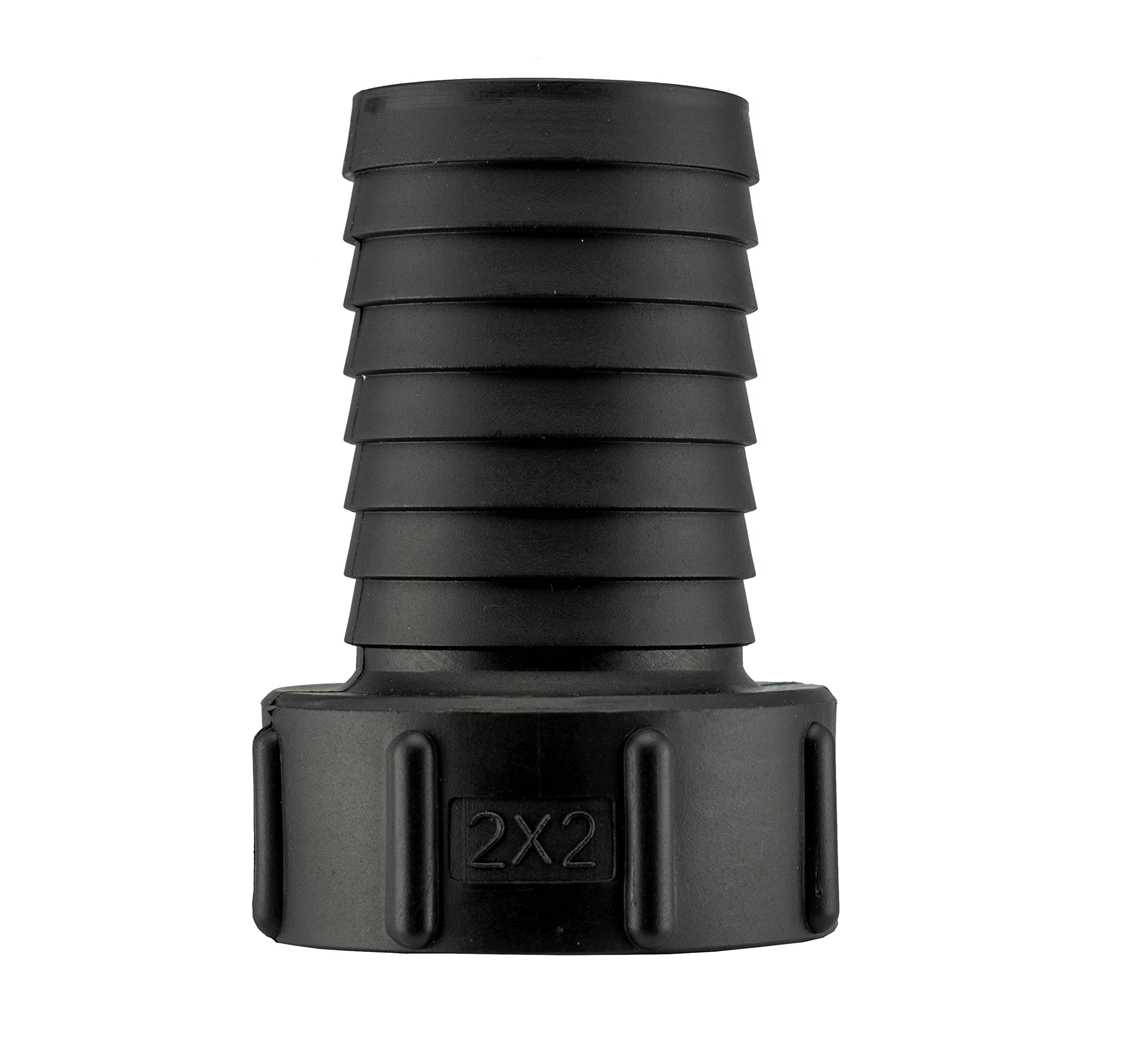 IBC Storage Tank Outlet Adaptor/Connector/hosetail s60x6 coarse Thread-Hose Barb (2" Barb (50mm))