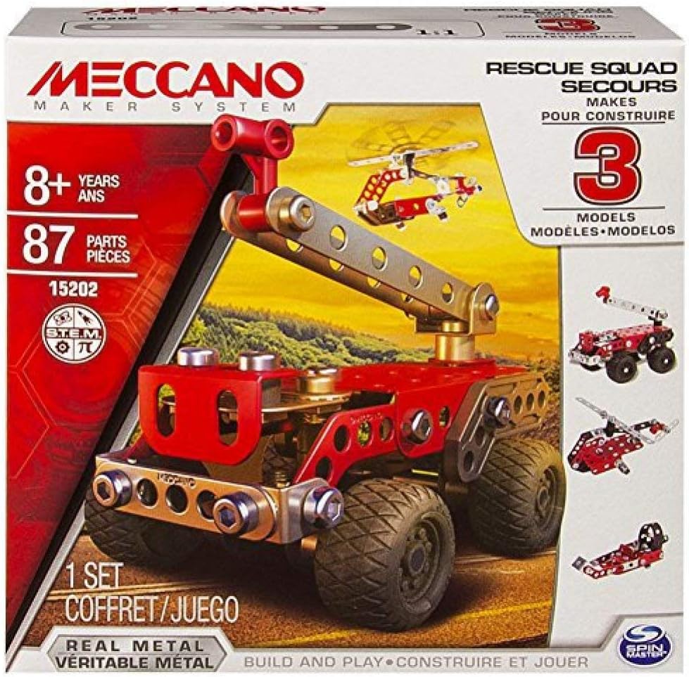 Meccano Multimodels, Rescue Squad 3 Model Set