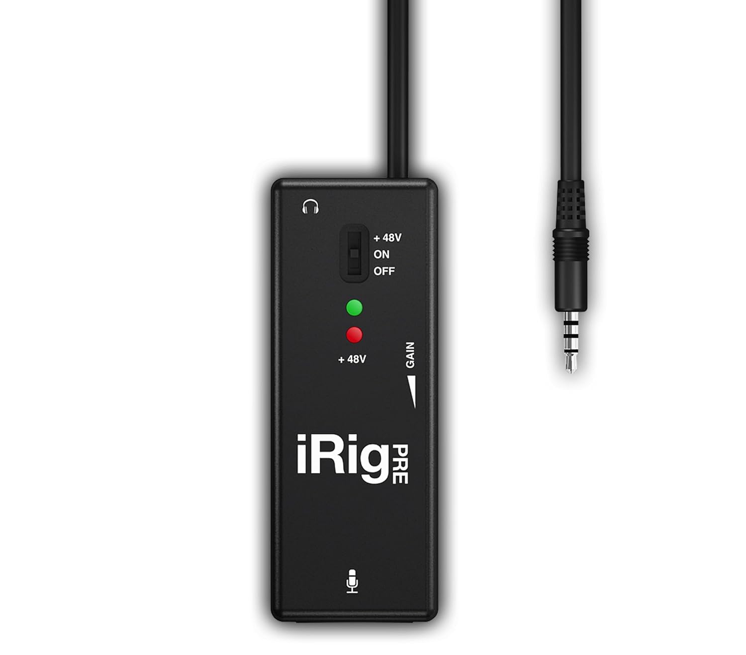 IK Multimedia iRig Pre microphone preamp for smartphones and tablets
