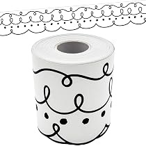 Polka Dot Magnetic Border Teacher Created Resources Black Mini Polka ...