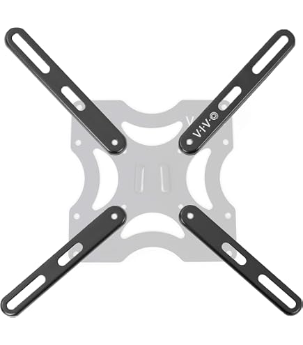 Amer Mounts VESA-Adapter 100x100 Auf 200x200 – Plattenadapter Für TV-Halterungen Aus Stahl