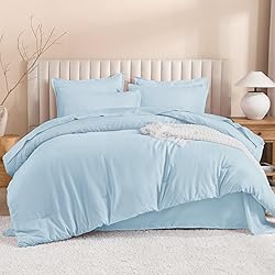 Litanika Comforter King Size Set Light Blue - 7