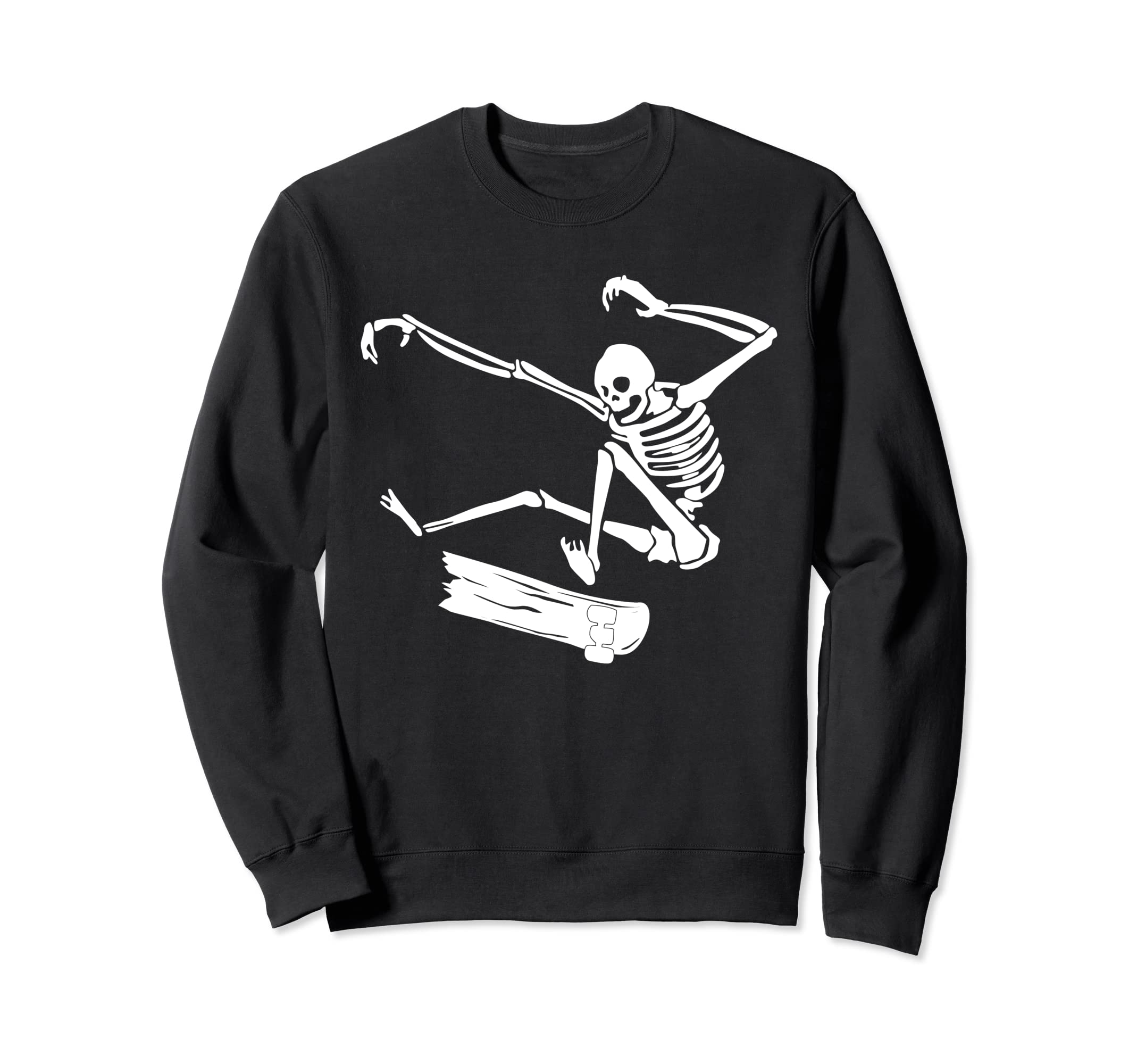 Skateboard skeleton skateboarder skating Sweatshirt