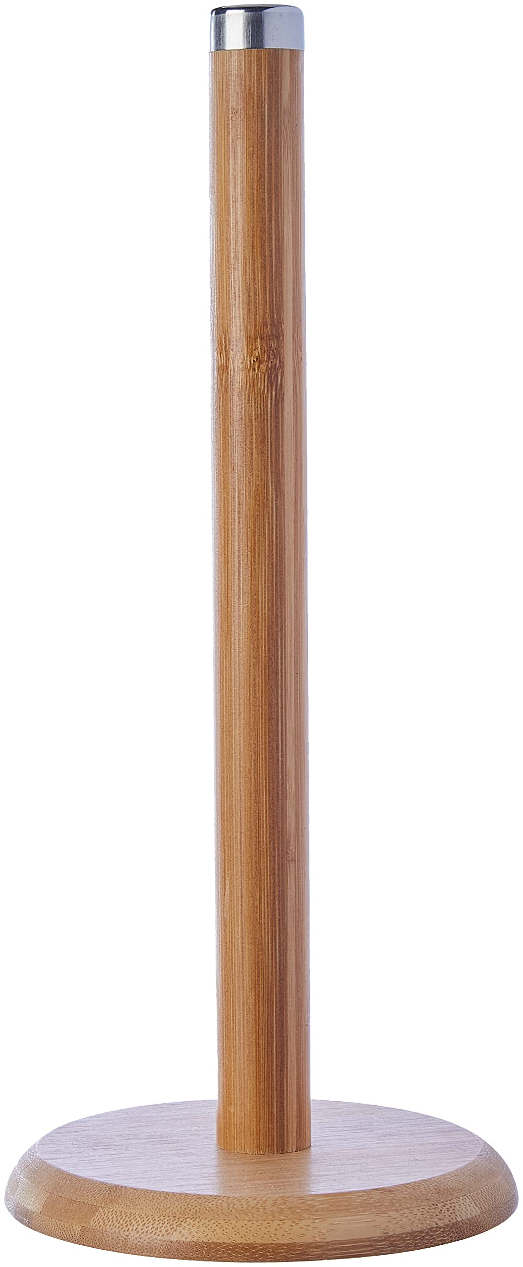 Ambiance Nature 505200 Kitchen Roll Holder Stainless Steel/Bamboo