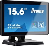 iiyama ProLite T1633MC-B1 15.6" Touchscreen LED Monitor 1366x768 HDMI VGA DP view 2