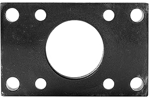NANLACH SC Cylinder FA-40 Accessories Square Flange Plate Cylinder Diameter Universal Fitting mounting Plate Fixing Frame with 4 Screws