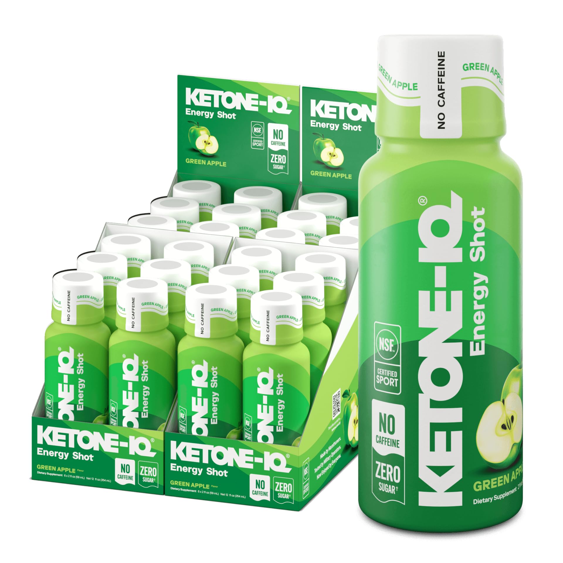Energy Shot Green Apple (No Caffeine)