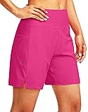 G Gradual Women's 7" Long Swim Board Shorts High