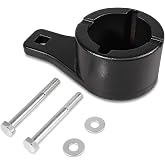 E-cowlboy for Toyota/Lexus Crankshaft Damper Pulley Holding Holder Harmonic Tool with 2PCS Crank Bolts