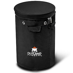 Outland Firebowl UV and Weather Resistant 740 Propane Gas Tank Cover with Stable Tabletop Feature, Fits Standard 20 lb Tank Cylinder, Ventilated with Storage Pocket