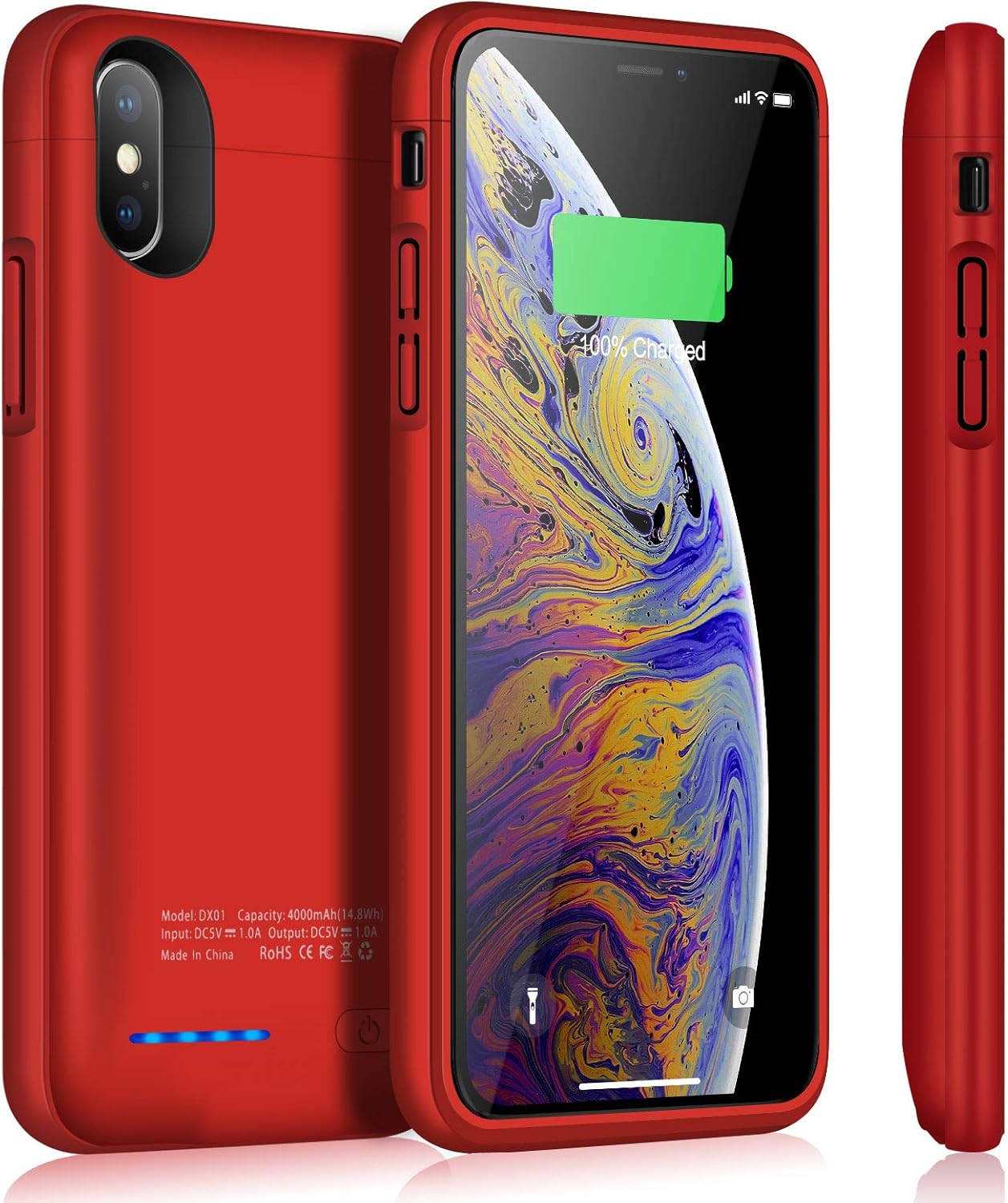 Amazon Com Battery Case For Iphone X Xs Tayuzh 4000mah Slim