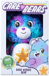 Care Bears Good Wishes Bear Plush 35 cm Soft Multicolor Fur Belly Badge Toy view 3