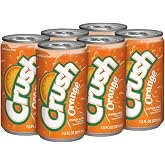 Orange Crush Mini Can, 7.5 Fl Oz, Pack of 6