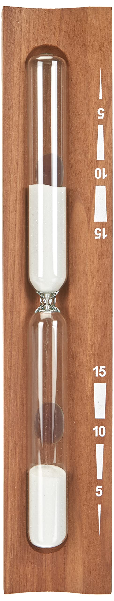 eliga Thermal wood hourglass with white sand
