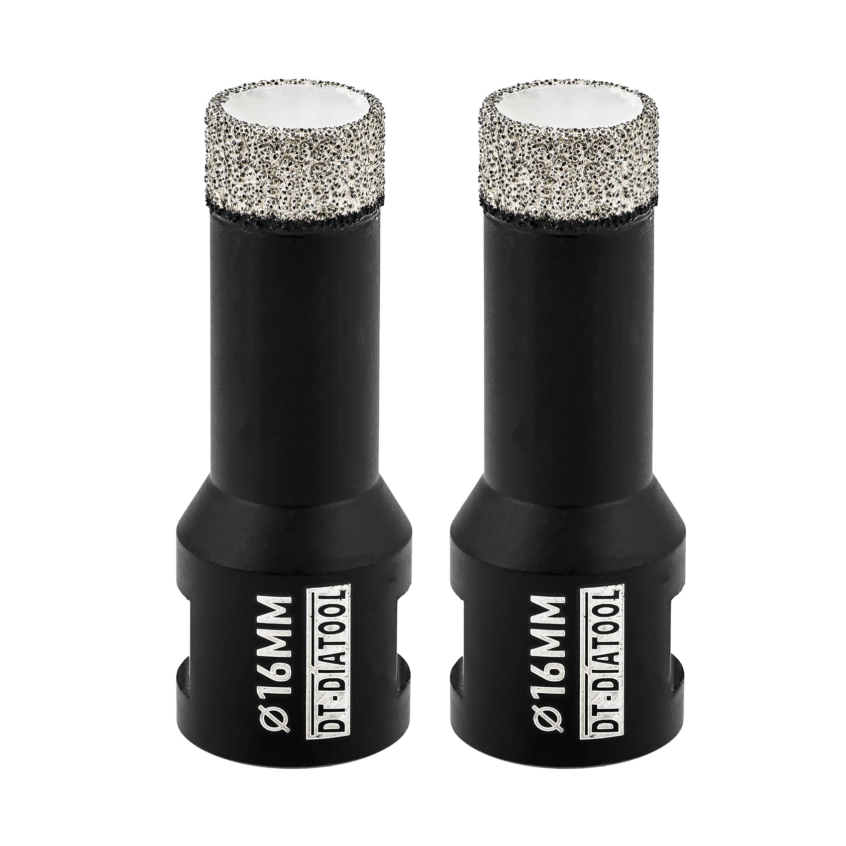 DT-DIATOOL Diamond Drill Bit 2PCS 16mm Hole Saw for Dry Drilling Tile Porcelain Marble Ceramic Granite โ image 1