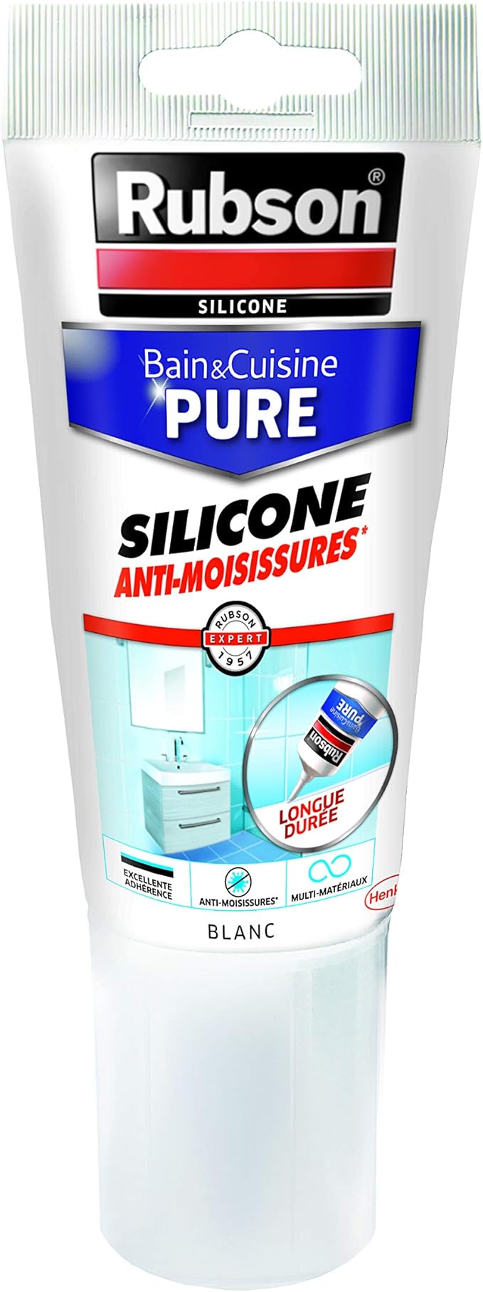 Rubson Bain Cuisine Pure Silicone Anti Moisissures Blanc Mastic Sanitaire A Base De Silicone Mastic Etanche Renforce En Antifongiques Tube Souple De 150 Ml Amazon Fr Bricolage Rubson Bain Cuisine Pure Silicone Anti Moisissures Blanc Mastic Sanitaire A Base De Silicone Mastic Etanche Renforce En Antifongiques Tube Souple De 150 Ml Amazon Fr Bricolage