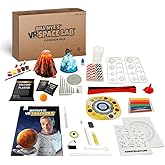 Abacus Brands Bill Nye's VR Space Lab - Virtual Reality Kids Science Kit, Book and Interactive STEM Learning Activity Set (Materials & Book Only (No Goggles))
