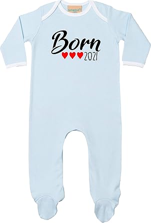 born in 2021 sleepsuit