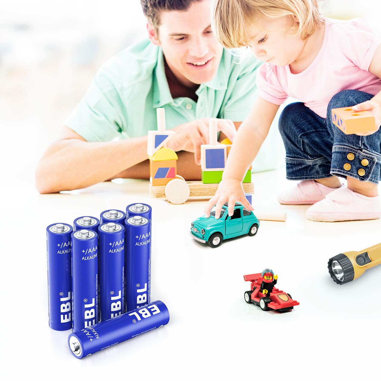 EBL Alkaline AAA Batteries (28 Count) - 1.5V Triple A Long-Lasting Alkaline Battery with 10-Year Shelf Life