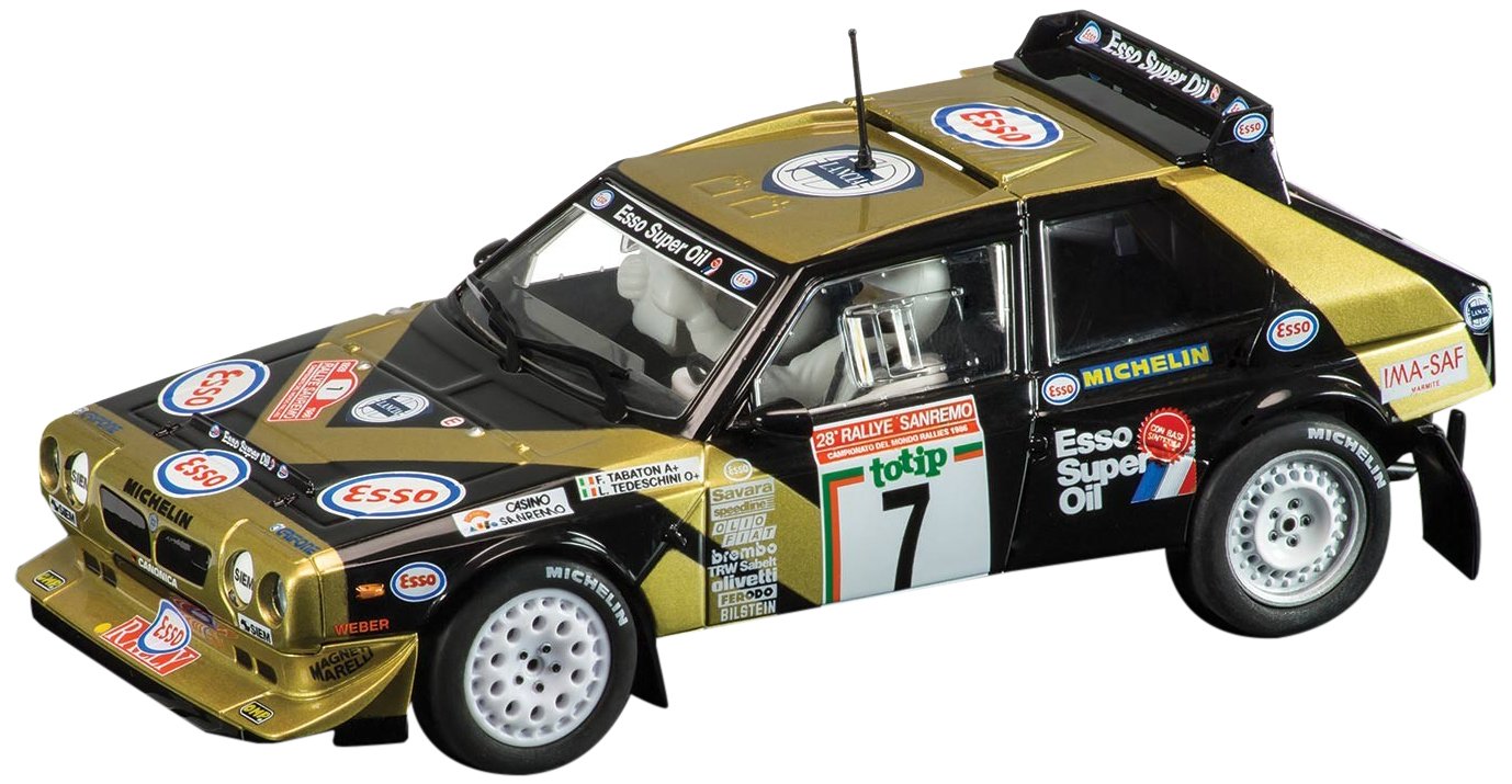 SuperSlot Coche de slot Lancia Delta S Rally San Remo Hornby S