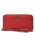 Timberland Leather RFID Zip Around Wallet Clutch