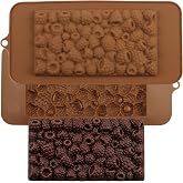 EPYHREHM Raspberry Silicone Chocolate Molds For Candy Chocolate Bar Set Of 2