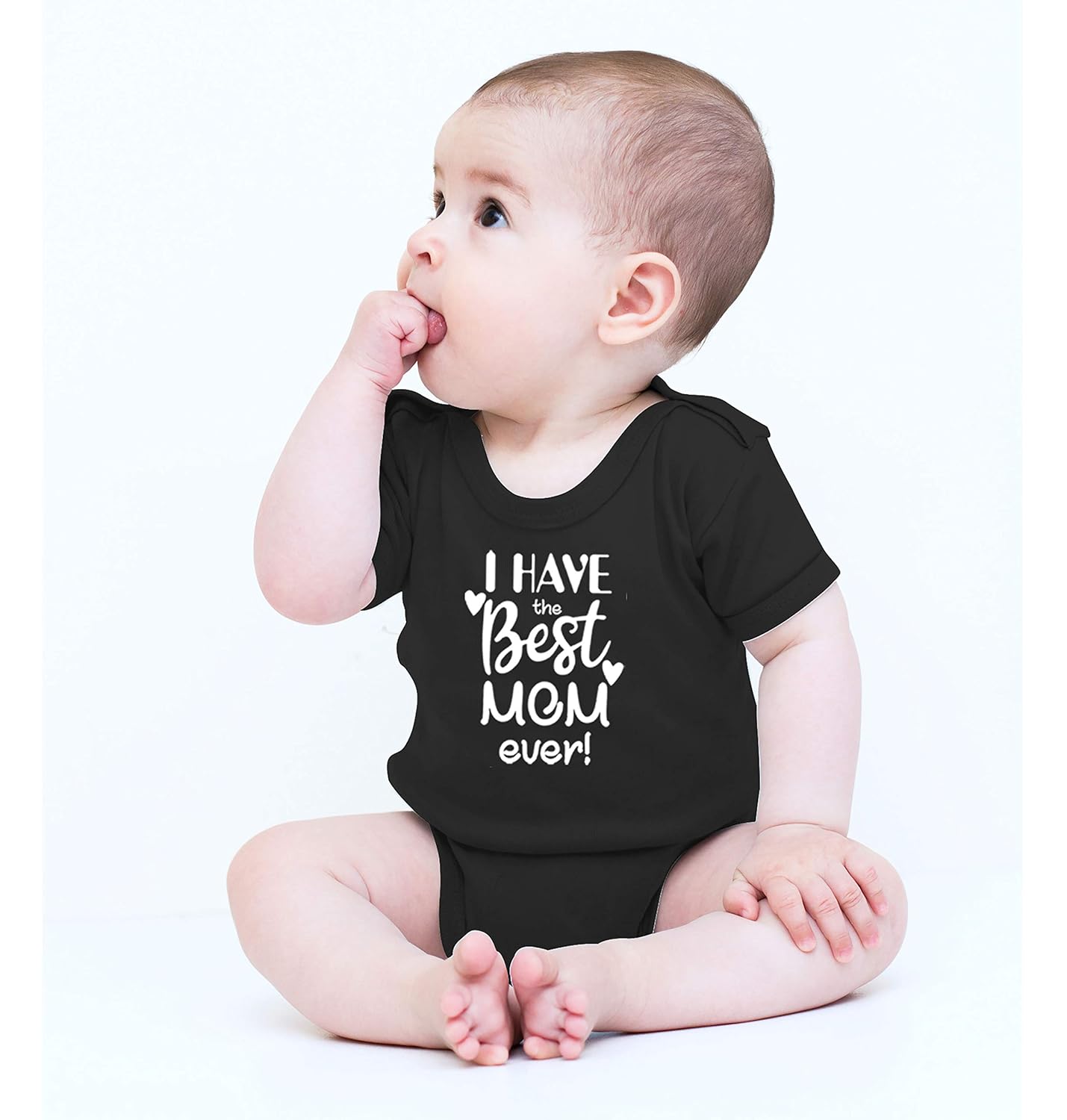 Witty Fashions I Have The Best Mom Ever Cute Mothers Day Infant Baby Bodysuit