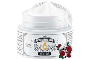 JEWII ENVI Tattoo Numbing Cream,Numbing Cream for Tattoos Extra Strength,Best Tattoo Numbing Cream,6 Hours of Painless Use,Numbing Cream for Tattoos, Eyebrow Tattoos, etc